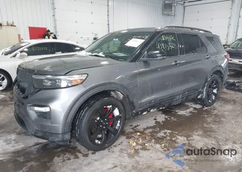 2021 Ford Explorer St z USA, uszkodzony, nr VIN 1FM5K8GC4MGA31176